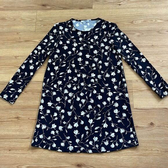 NWT Mango Buttoned Shoulder Dress Floral Sz 6 - Picture 4 of 10